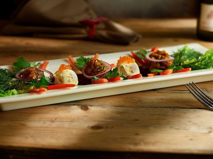 Lachstatar mit Schmand © Alte Mühle Thomas Höreth GmbH & Co. KG Lachstatar mit Schmand