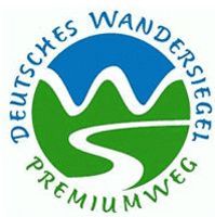 Logo Deutsches Wandersiegel, Premiumwanderweg Logo Deutsches Wandersiegel, Premiumwanderweg