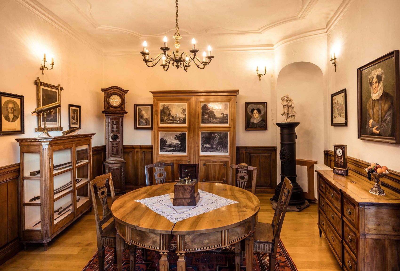 Traben-Trarbach, Mittelmosel-Museum, Goethezimmer © Mittelmosel-Museum Ansicht auf das Goethezimmer im Mittelmosel-Museum in Traben-Trarbach.