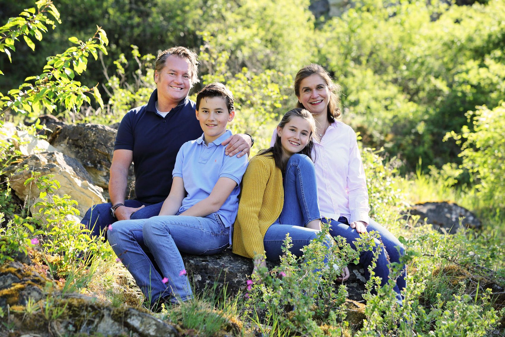 Nittel, Familie Curman © Culinarium GbR Ansicht auf die Familie Curman.