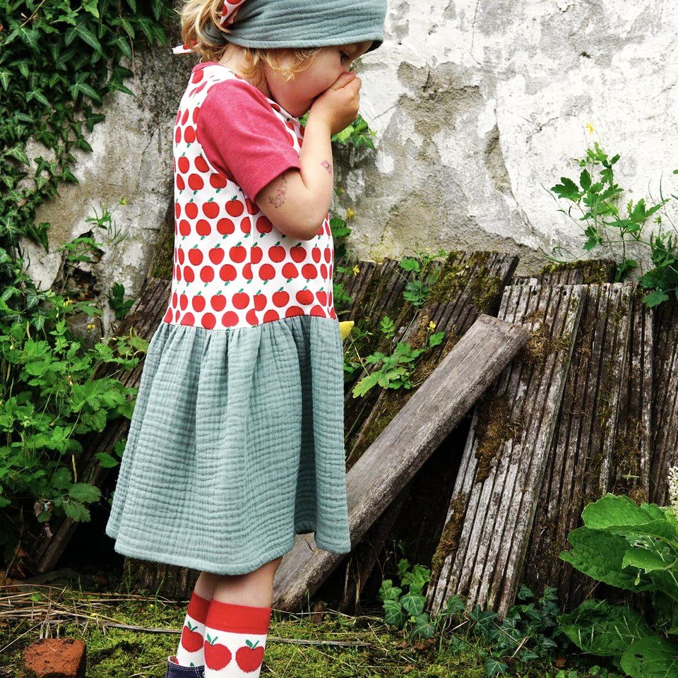 Trier, Neustraße, Kollektion Fräulein Prusselise © Fräulein Prusselise Ansicht auf ein Mädchen in einem Oufit Fräulein Prusselise.