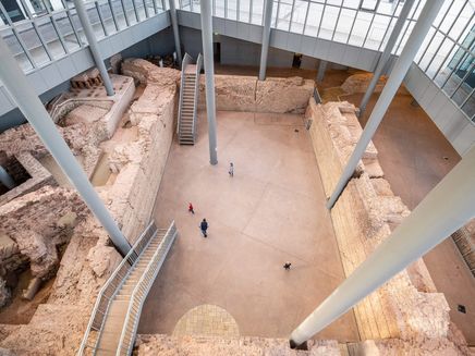 Trier, Thermen am Viehmarkt © Mosellandtouristik GmbH/Dominik Ketz Innenansicht der Thermen am Viehmarkt in Trier.