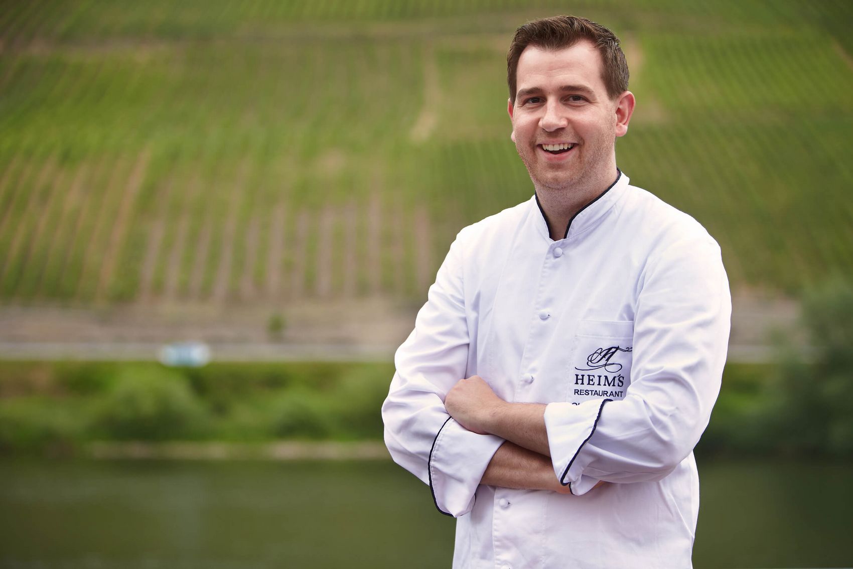 Reil, Küchenchef Christoph Heim Hotel Reiler Hof © Hotel Reiler Hof GmbH & Co. KG Portrait des Küchenchefs Christoph Heim.