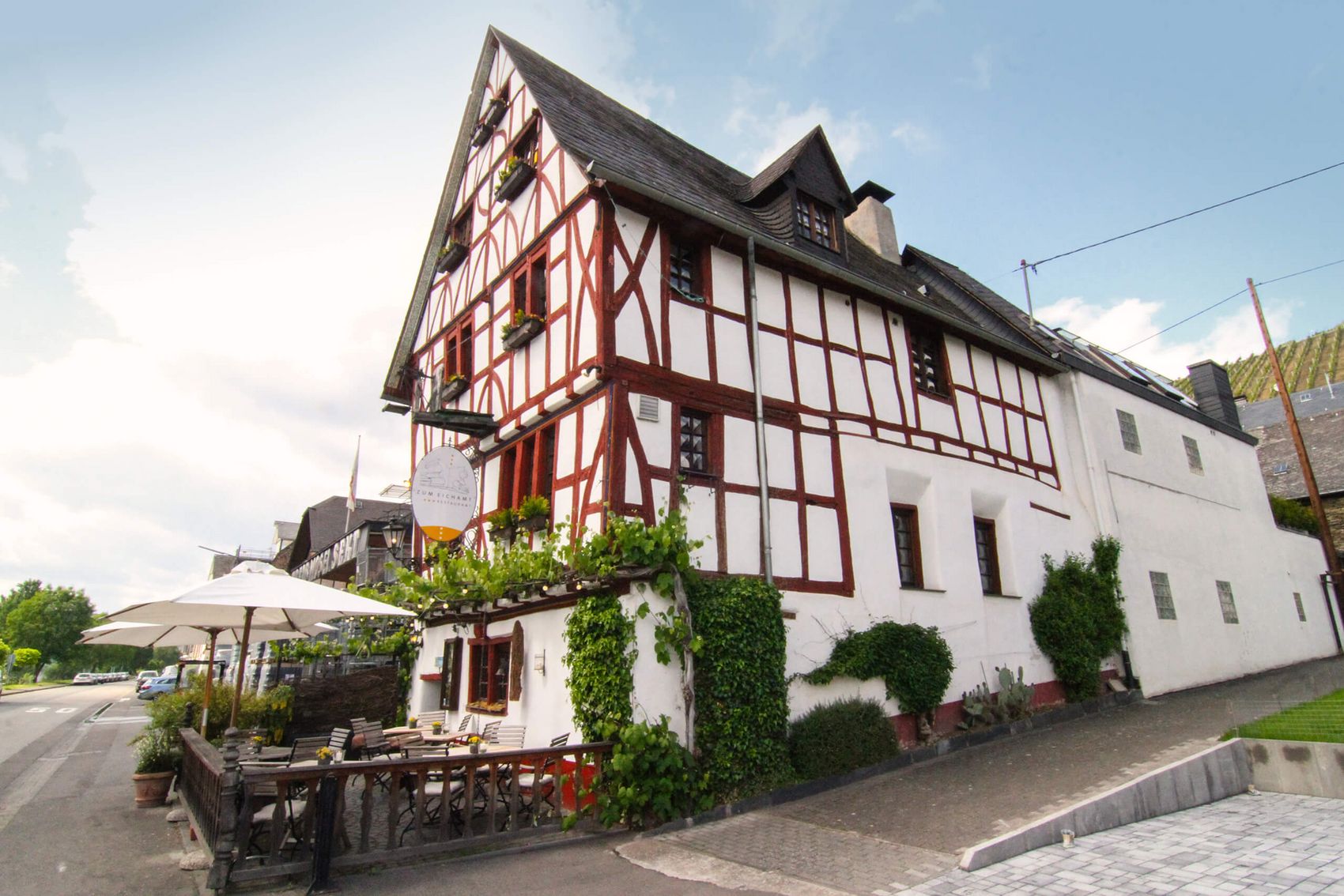 Zell, Restaurant Zum Eichamt © Restaurant Zum Eichamt Ansicht auf das Restaurant Zum Eichamt in Zell.