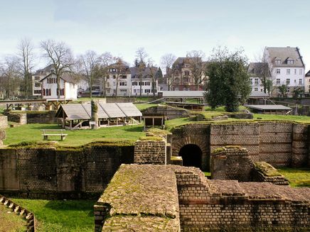 Trier, Barbarathermen © Trier Tourismus und Marketing GmbH Ansicht auf die Ruinen der Barbarathermen in Trier.